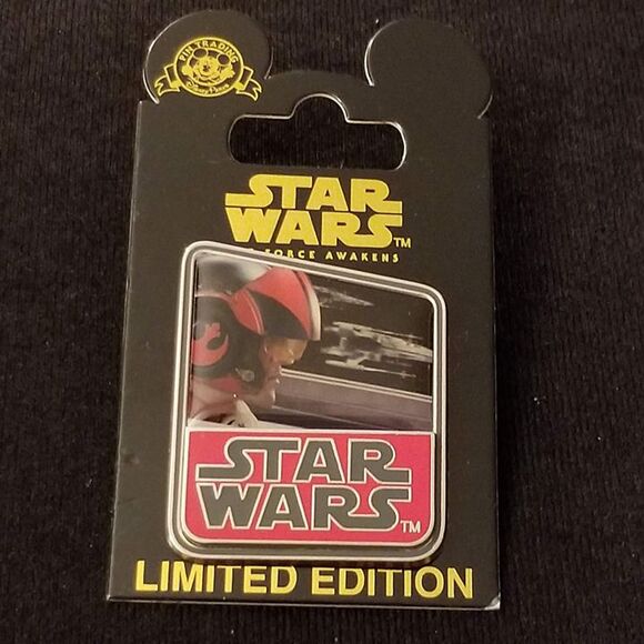 Disney Jewelry - Disney Poe LE Pin Star Wars The Force Awakens Countdown #2 111105 2015